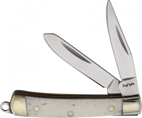Rough Rider Mini Trapper White Bone knives RR2459