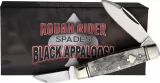 Rough Rider Black Appaloosa Senator knives RR2488