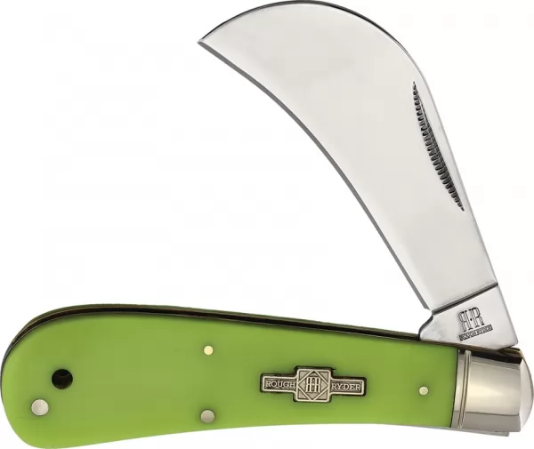 Rough Ryder Hawkbill Glow knives RR2493