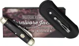 Rough Rider Carnivore Jack 2 Black Smooth knives RR2498