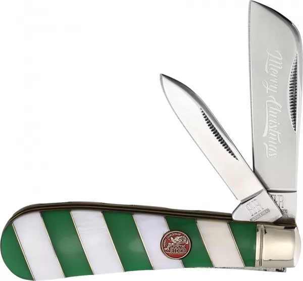 Rough Rider Merry Christmas Half Hawk knives RR2520