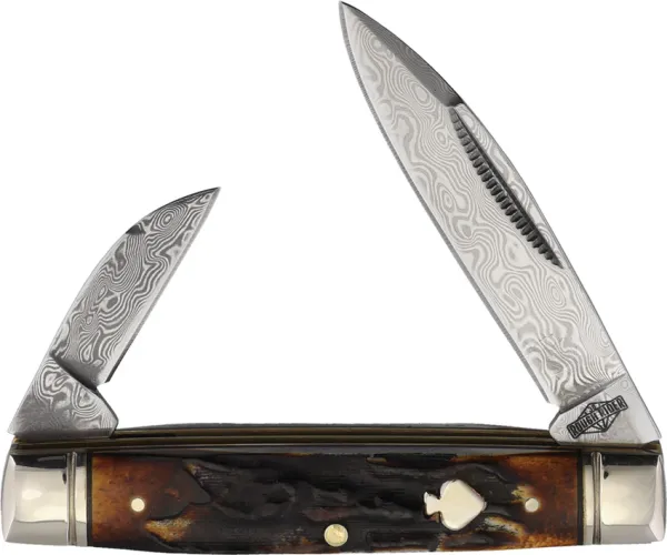 Rough Rider Capitol Intern Cinn Bone Dam knives RR2531