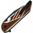 Rough Rider Linerlock A-O White-Brown knives RR2535