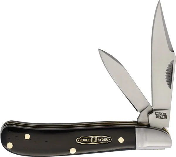 Rough Rider Bearhead Peanut Black Smooth B RR2557