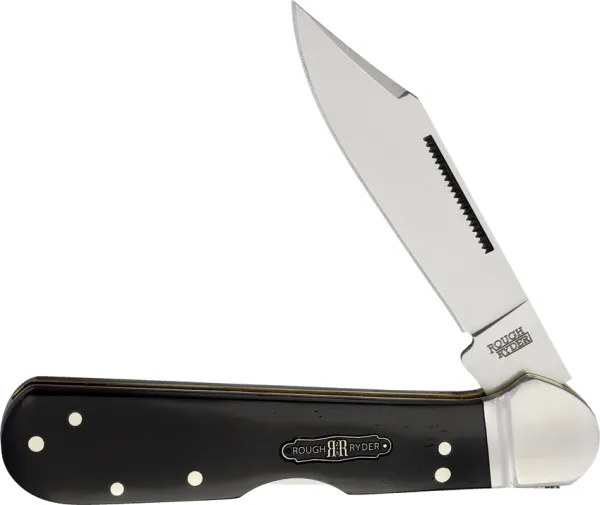 Rough Rider Bearhead Copperhead Black Smoo knives RR2563