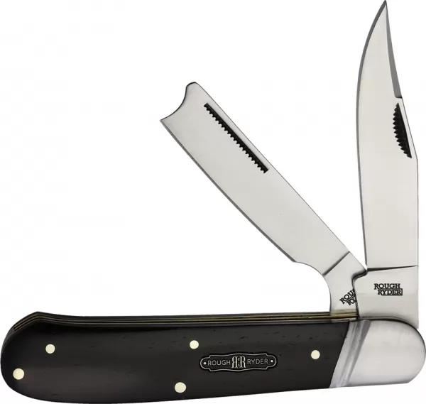 Rough Rider Black Reserve Bearhead One Arm knives RR2567