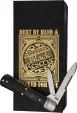 Rough Rider Bearhead Gunstock Black Smooth knives RR2569