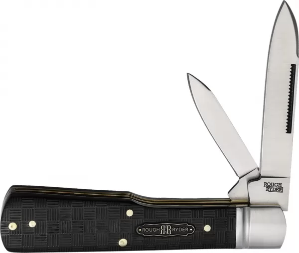 Rough Rider Black Reserve Bearhead Gunstk knives RR2570
