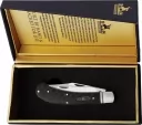Rough Rider Bearhead Saddle Horn Pakkawood knives RR2572