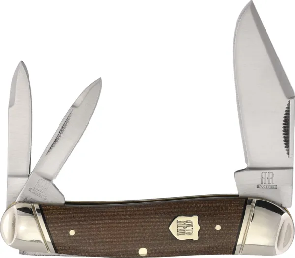 Rough Rider Whittler Brown Tater Skin Mica knives RR2581