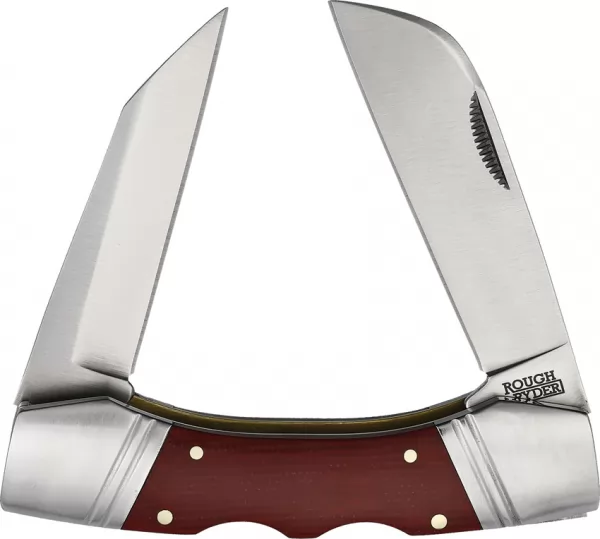 Rough Rider Double Lockhorn Lockback knives RR2583