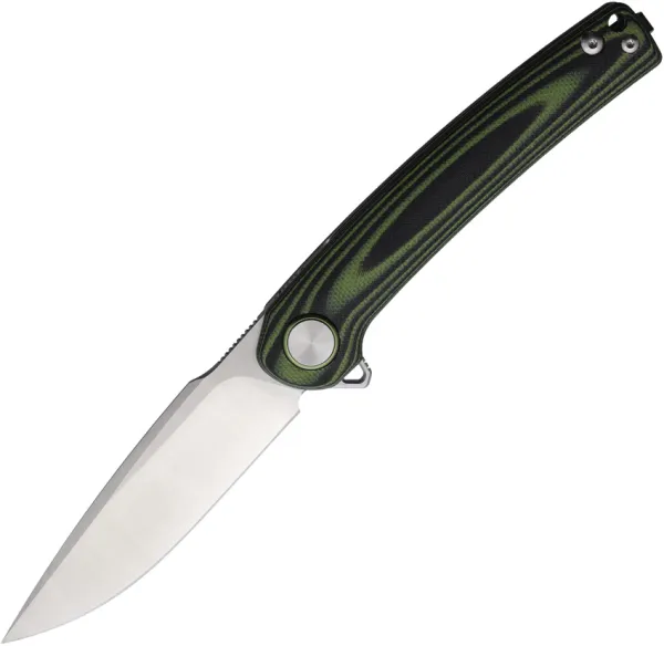 Rough Rider Linerlock Black-Green knives RR2599