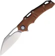 Rough Rider Linerlock Brown Micarta - RR2611