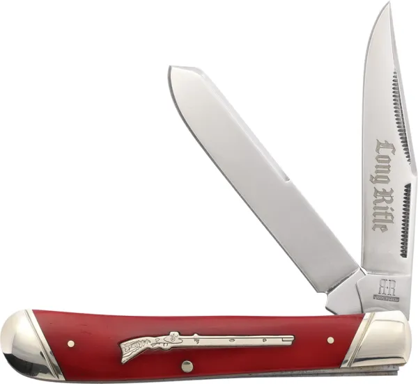 Rough Rider Long Rifle Trapper Red knives RR2616
