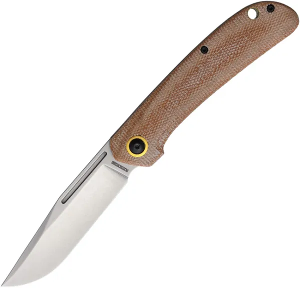 Rough Rider Slip Joint Brown Micarta RR2640