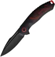 Rough Rider Red And Black G10 Liner Lock - RR2676
