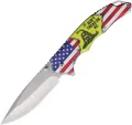 Rough Rider Linerlock A/O Dont Tread Flag - RR2686