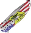 Rough Rider Linerlock A-O Dont Tread Flag knives RR2686