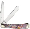Rough Rider Merry Christmas Trapper knives RR2690