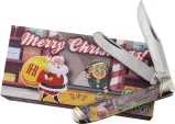Rough Rider Merry Christmas Trapper knives RR2690
