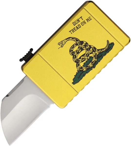 Rough Rider Dont Tread On Me Knife Gold RR26964