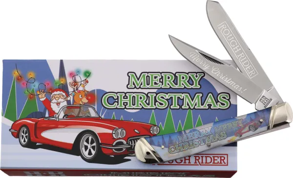 Rough Rider Merry Christmas Trapper RR2724