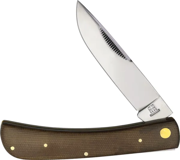 Rough Rider Large Work Knife Brown Burlap RR2779 Rough Rider Large Work Knife Brown Burlap RR2779