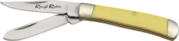 Rough Rider Tiny Trapper Yellow knives RR804