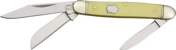 Rough Ryder Small Stockman Yellow knives RR976