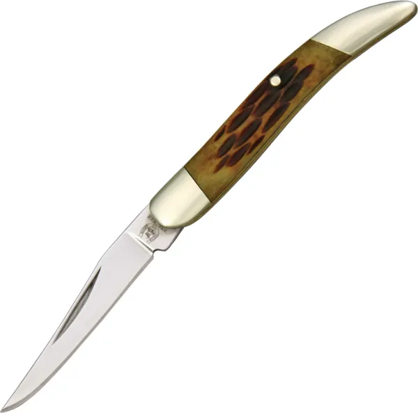 Rough Ryder Mini Toothpick Amber Bone knives RR981