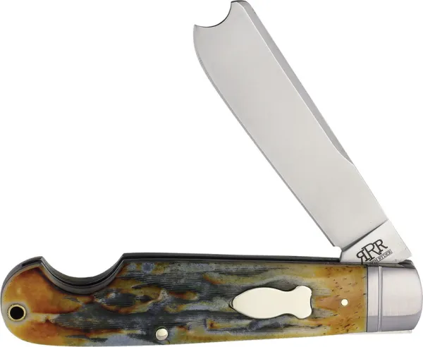 Rough Ryder Reserve One Arm Razor D2 Stag Bone RRR001CB