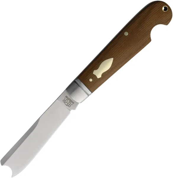 Rough Ryder Reserve One Arm Razor D2 Tan Micarta RRR001TM