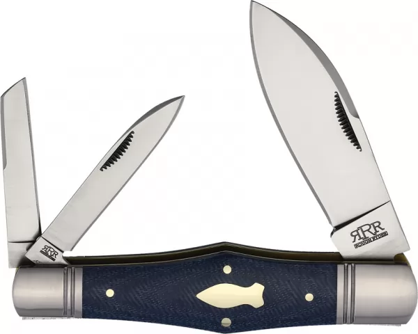 Rough Rider Reserve Swell Center Whittler D2 Blue RRR003BM