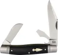 Rough Rider Reserve Common Stock D2 Black Micarta - RRR008