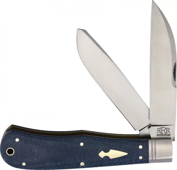 Rough Rider Reserve Heavy Trapper Denim Micarta RRR011