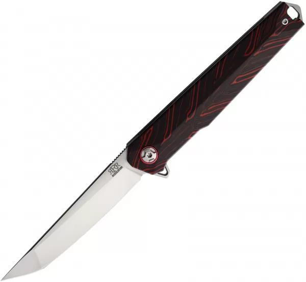 Rough Ryder Reserve Linerlock Tanto Black-Red RRR029