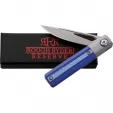 Rough Rider Reserve Framelock Blue CF RRR035