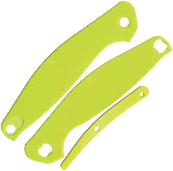 Real Steel E771 G10 Handle Set Neogreen RS1124NG