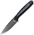 Real Steel Dex Apex Fixed Blade Blue CF - RS3501FB