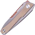 Real Steel Bullet Framelock Tan RS5221C