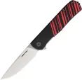 Real Steel Karly Linerlock Black/Red - RS6052