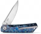 Real Steel Luna TC Slip Joint Blue Camo RS7001TC04B