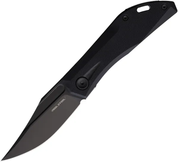 Real Steel Ventus Lite Slip Joint Black RS7051BB