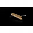 Real Steel Luna Eco Framelock Gold RS7085