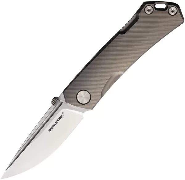 Real Steel Luna Maius Lockback Titanium RS7091