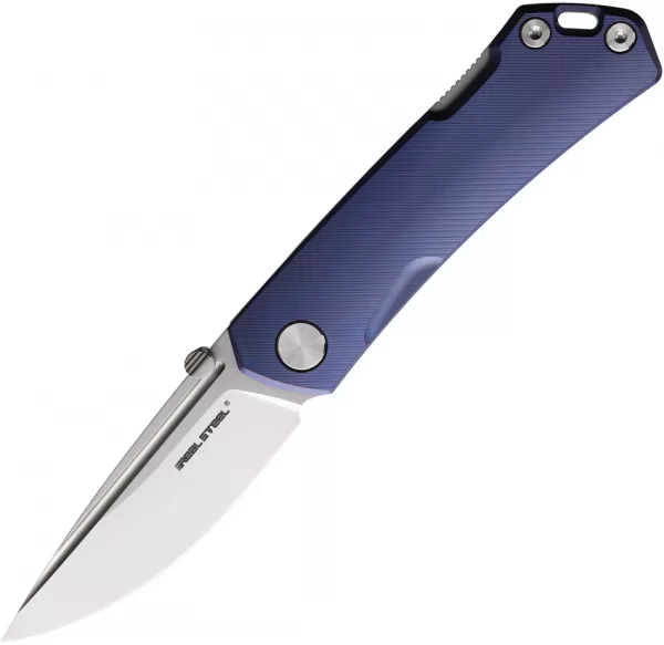 Real Steel Luna Maius Lockback Blue RS7093