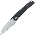 Real Steel Destra Linerlock Black G10 - RS7221B