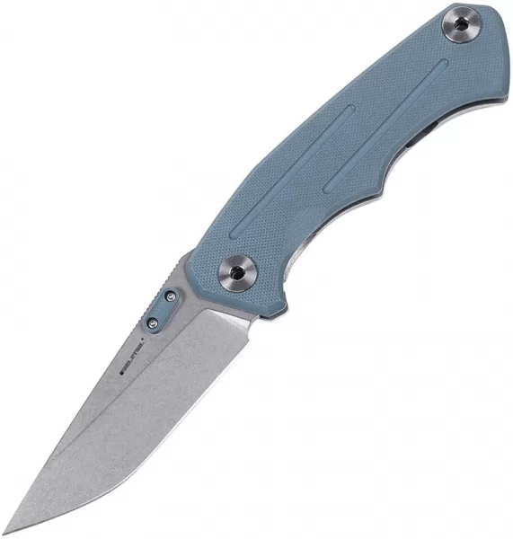 Real Steel Crusader Framelock Light Grey RS7442