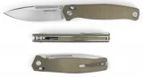 Real Steel Huginn Slide Lock Micarta RS7651GM