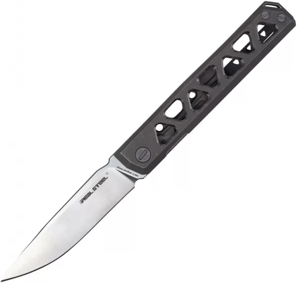 Real Steel Burns Framelock Titanium RS7661S
